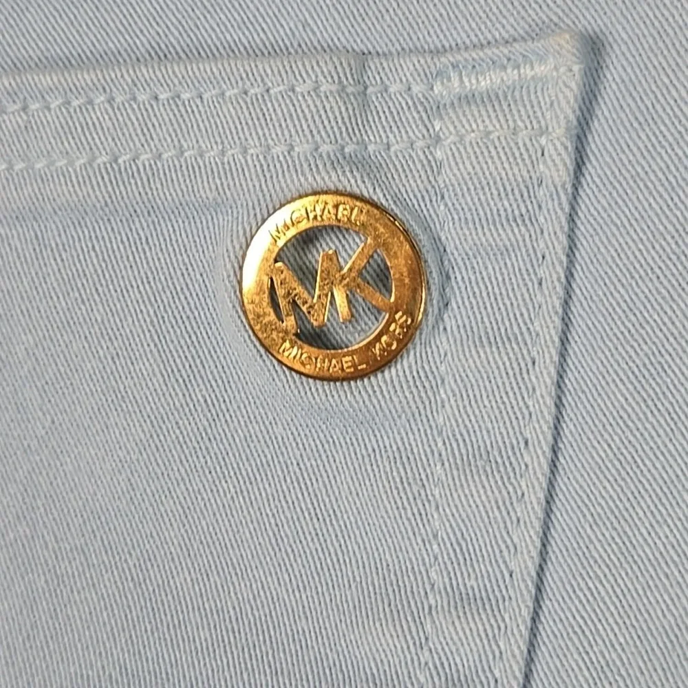 Michael Kors Light Blue Denim Izzy Skinny Jeans Size 2  (25